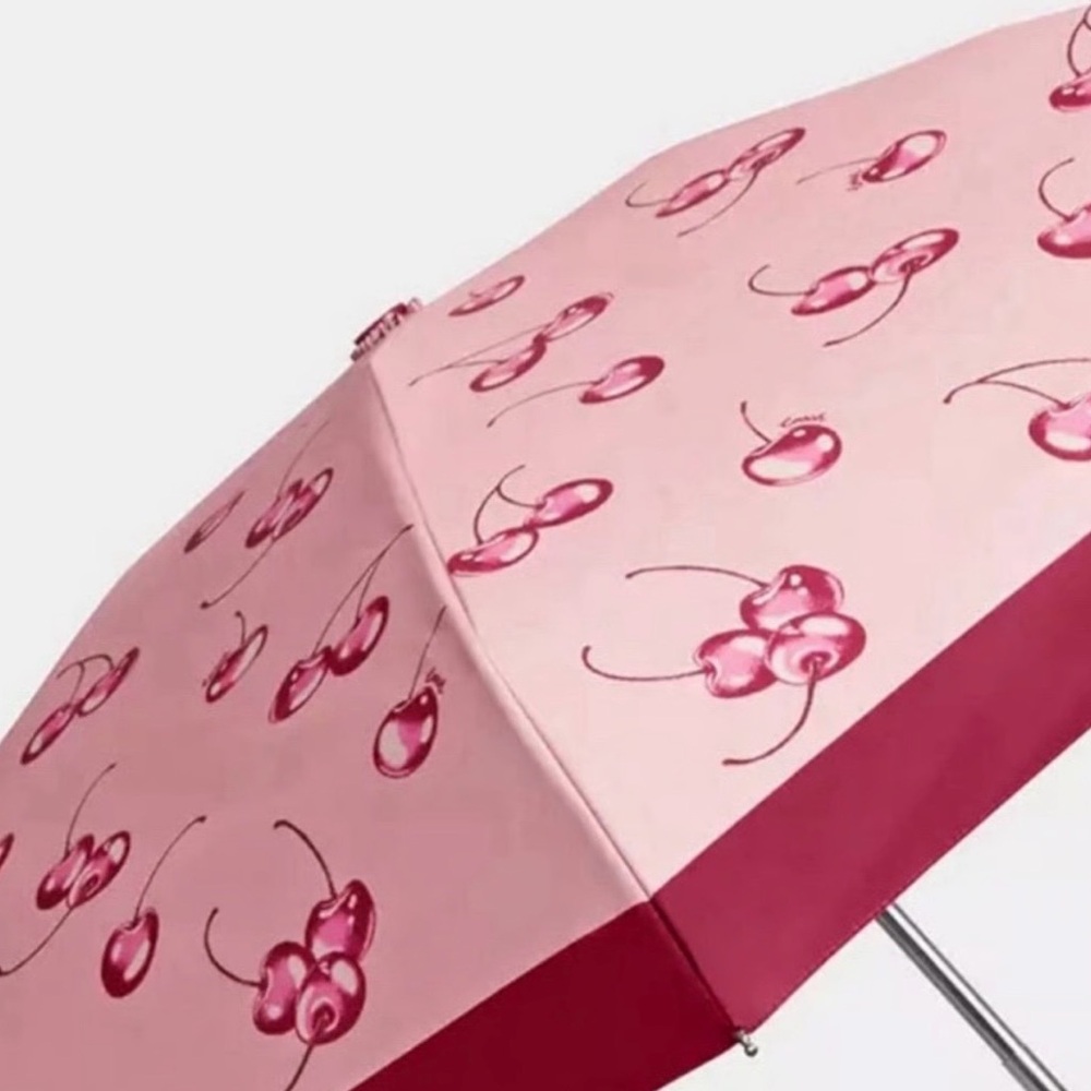 Coach Cherry Print Umbrella